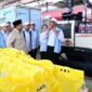 Presiden Prabowo Subianto resmikan koperasi desa sebagai pusat distribusi pangan dan energi nasional berbasis komunitas lokal. (Facebook.com @Setkab RI)
