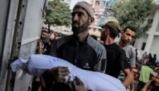 Lebih dari 700 warga Palestina tewas, mayoritas anak-anak. (Instagram.com @said.m.jaras)